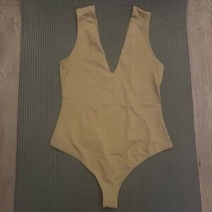 Free People V Neck Bodysuit